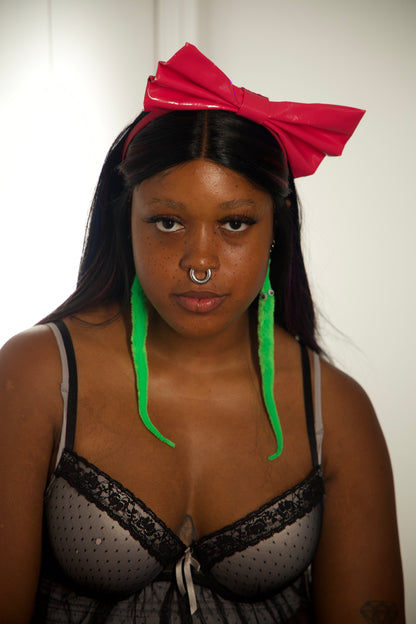 DUH Green Gr00vy Pet Earrings