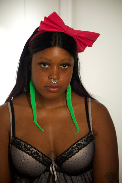 DUH Green Gr00vy Pet Earrings